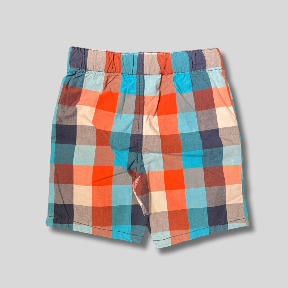 Pantaloni scurti in carouri