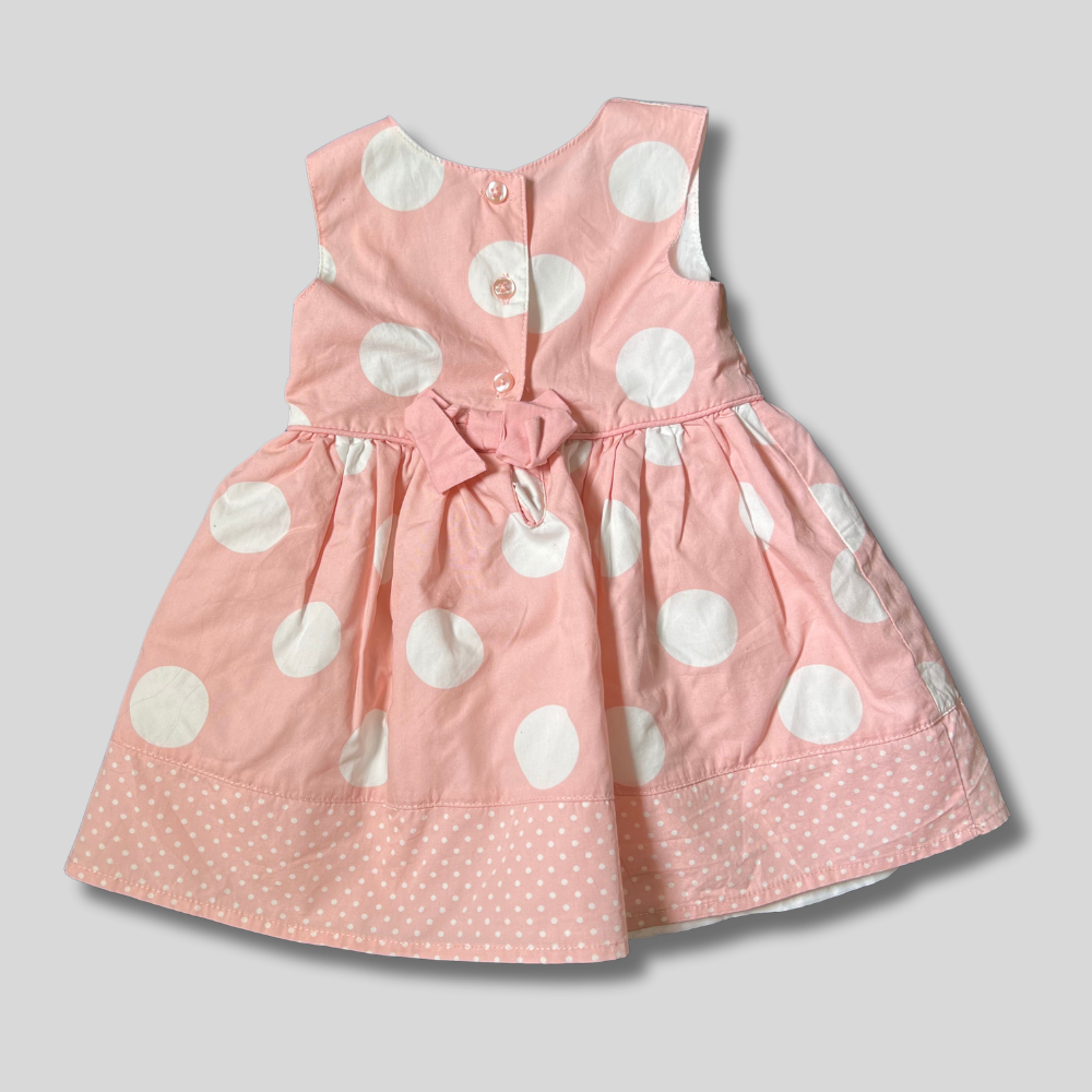 Rochita roz cu buline albe