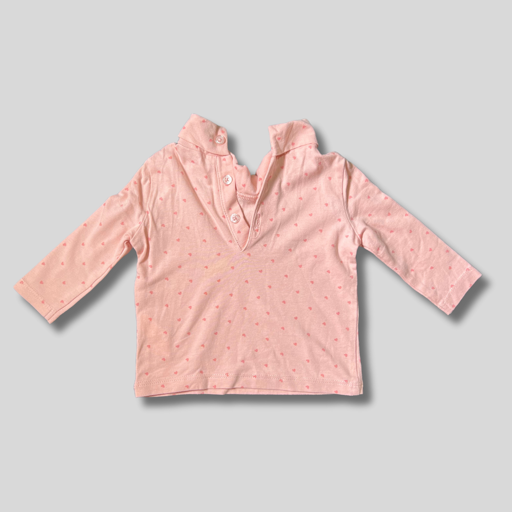 Tricou Fete | Marimea 62 (1-3 luni) Ca Nou