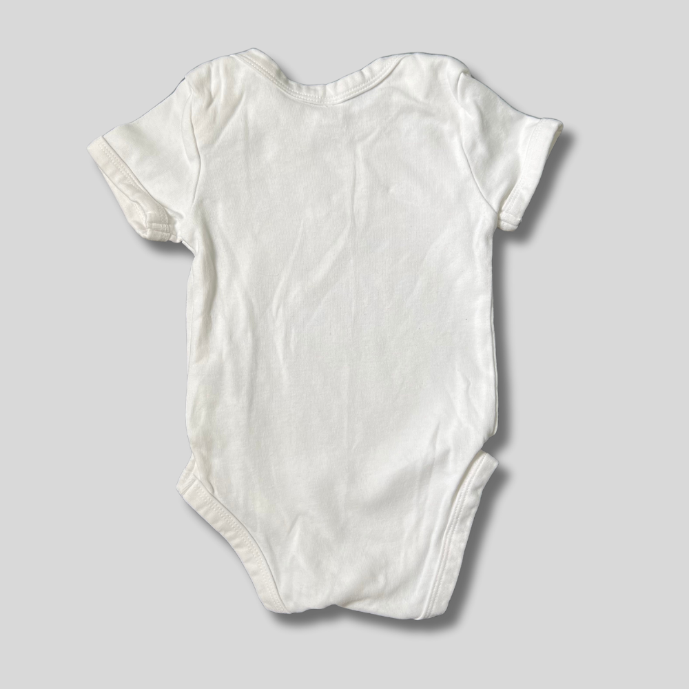 Body alb din bumbac