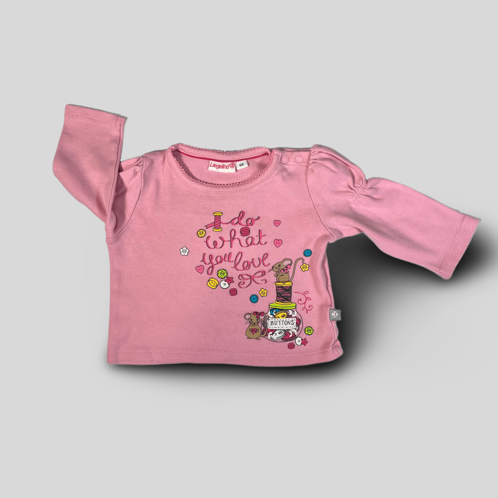 Tricou Fete | Marimea 68 (3-6 luni) Ca Nou