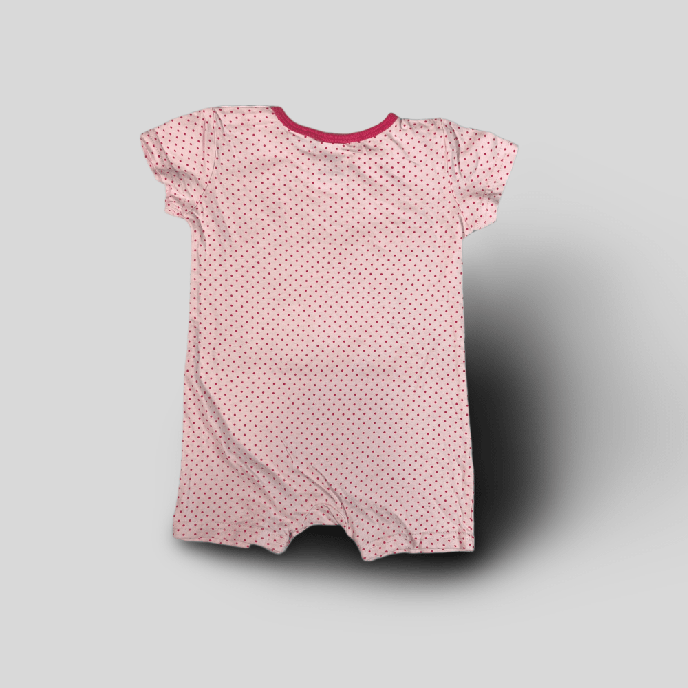 Pijama roz cu buline