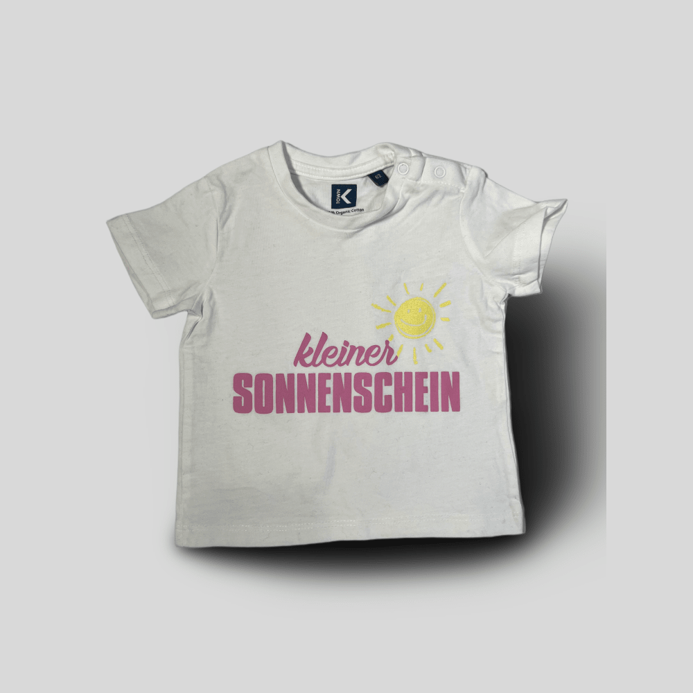 Tricou Fete | Marimea 62 (1-3 luni) Ca Nou