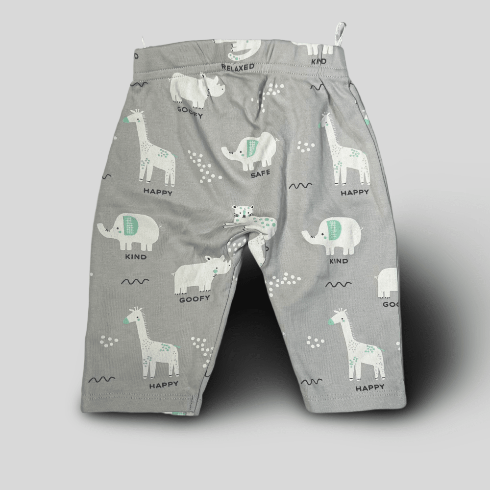 Pantaloni cu animalute salbatice