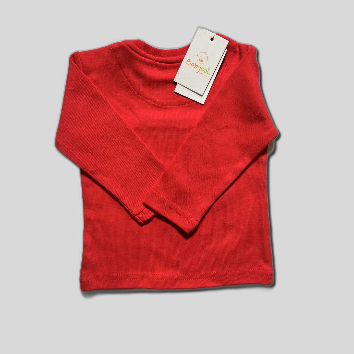 Bluza rosie cu imprimeu