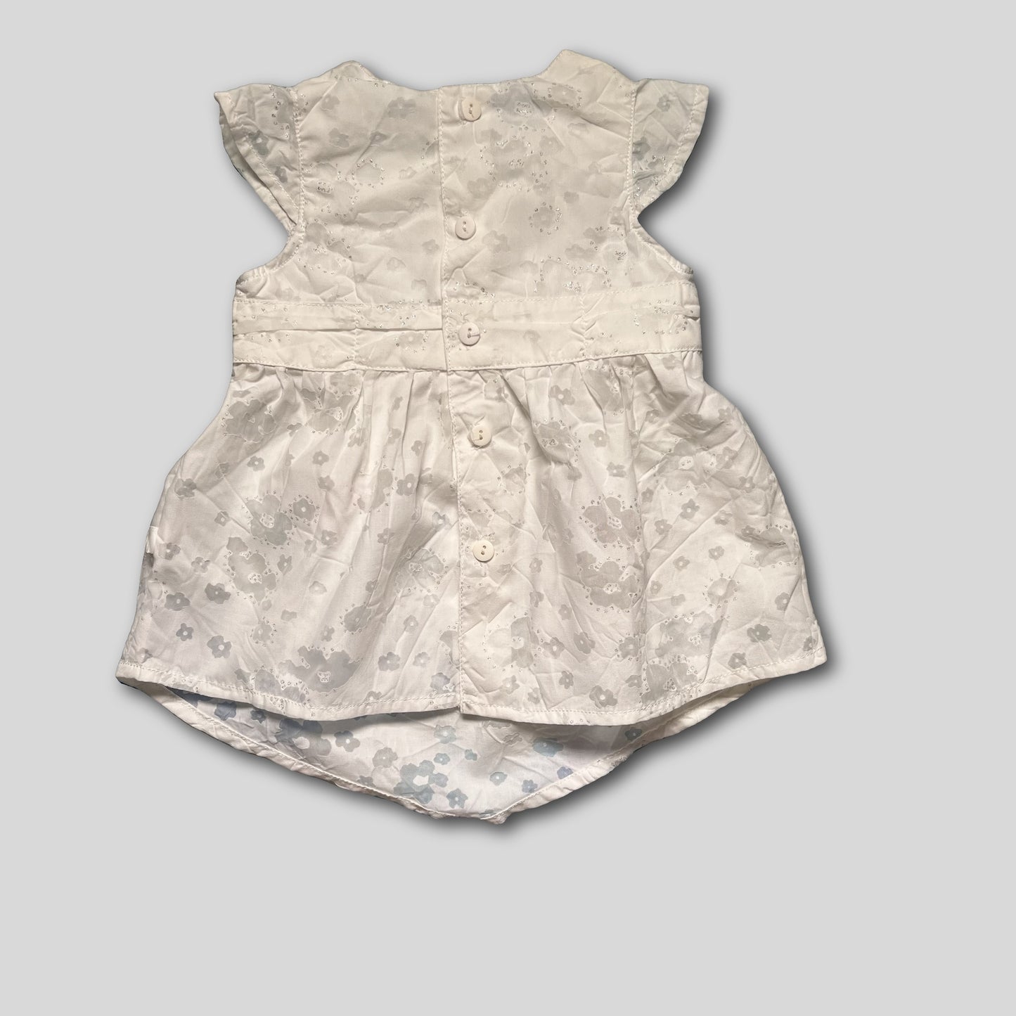 Rochita alba cu flori