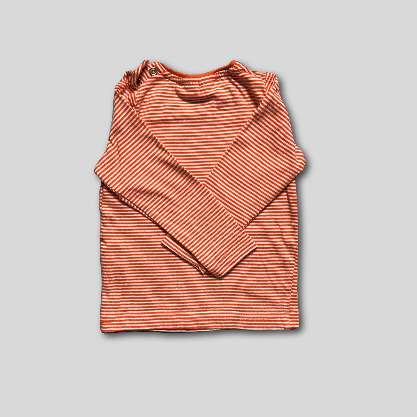 Bluza portocalie cu dungi