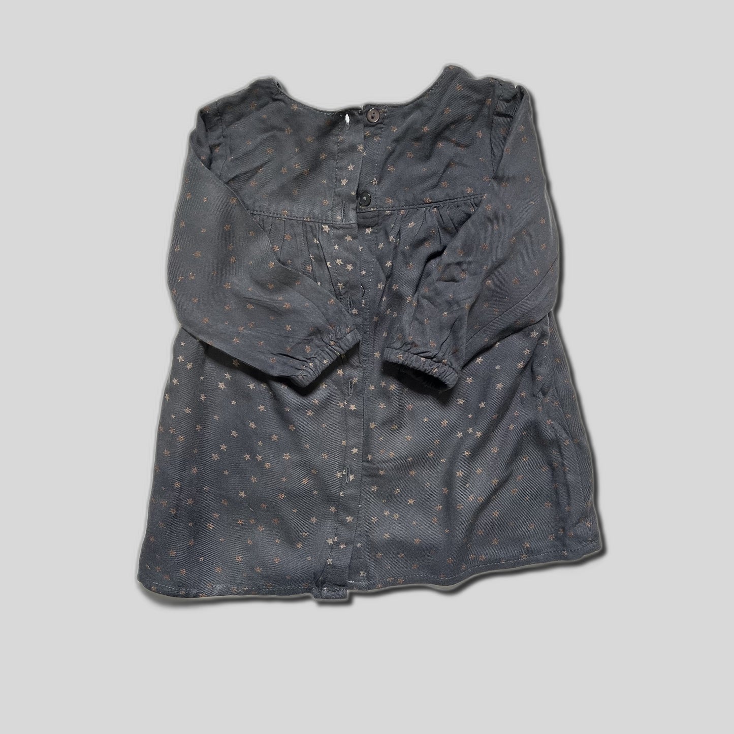 Rochie cu maneca lunga si stelute