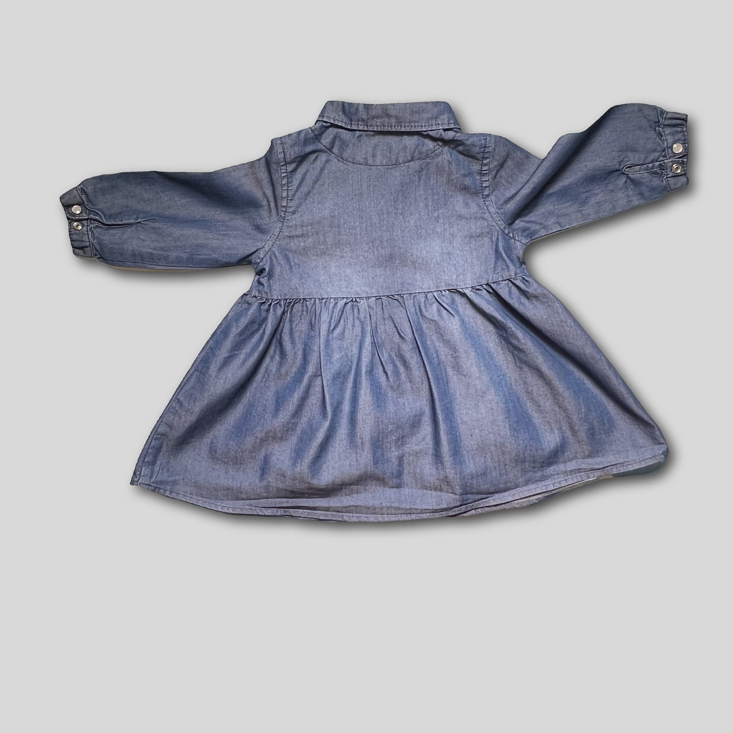 Rochie de blugi cu capse