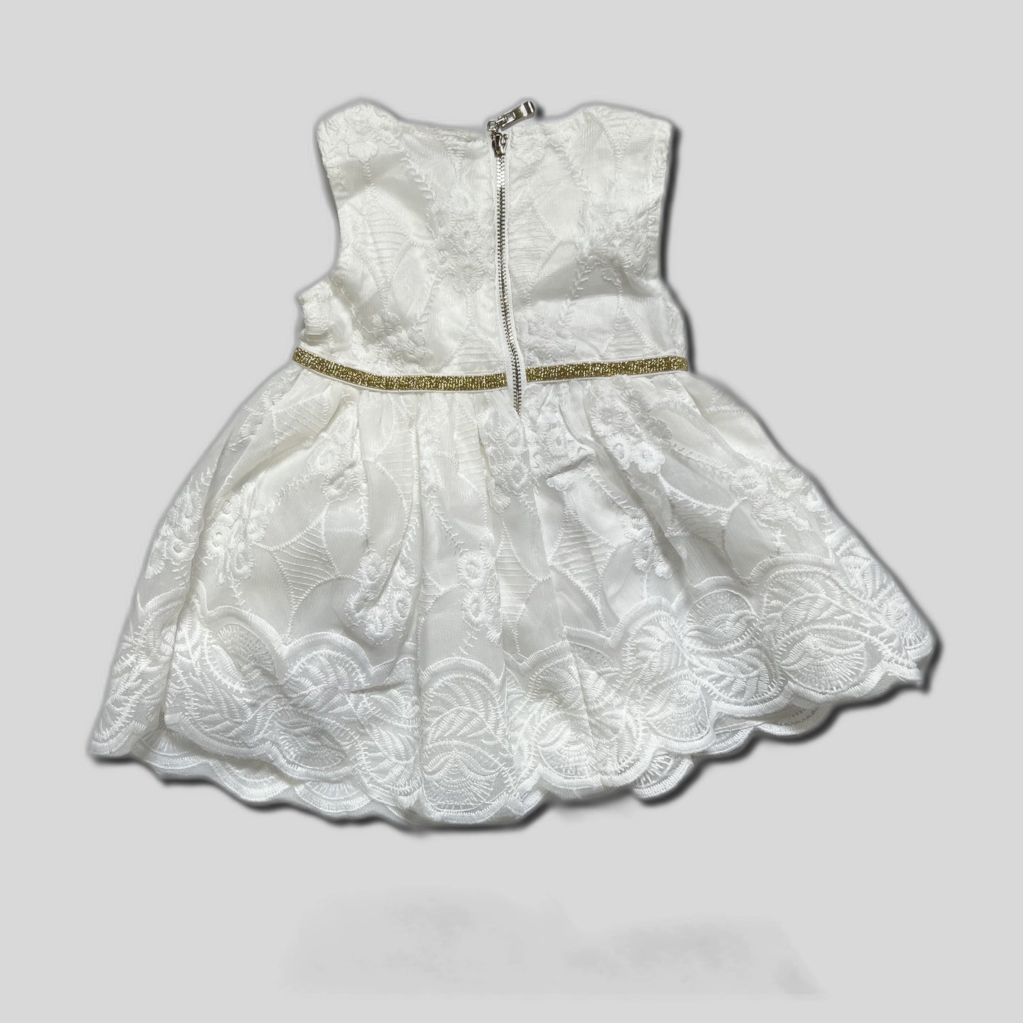 Rochita eleganta cu cordon auriu