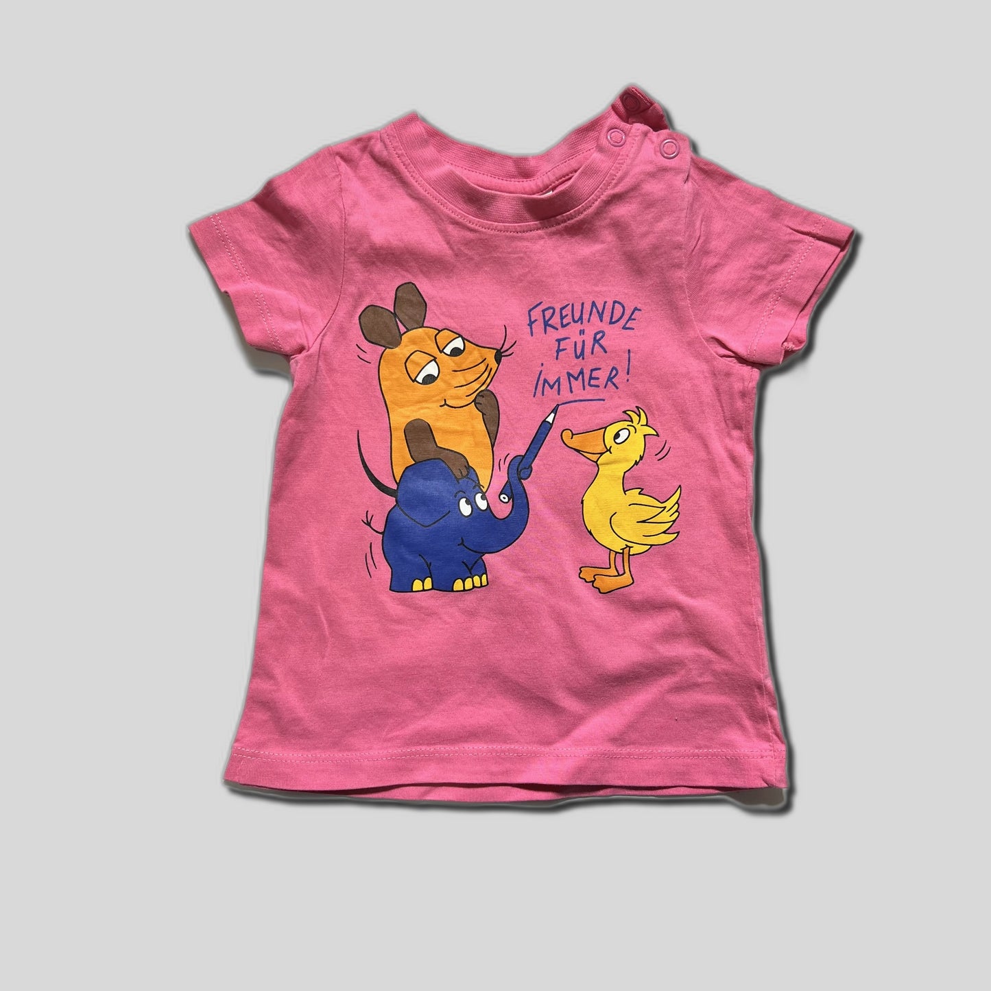 Tricou Fete | Marimea 74 (6-9 luni) Ca Nou