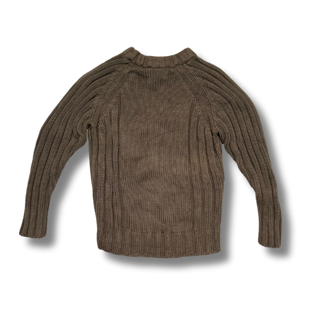 Pulover gros tricotat