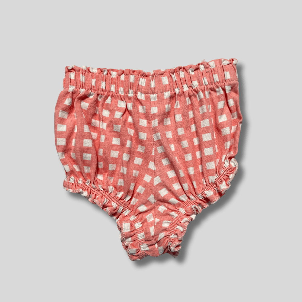 Pantaloni scurti imprimeu patratele