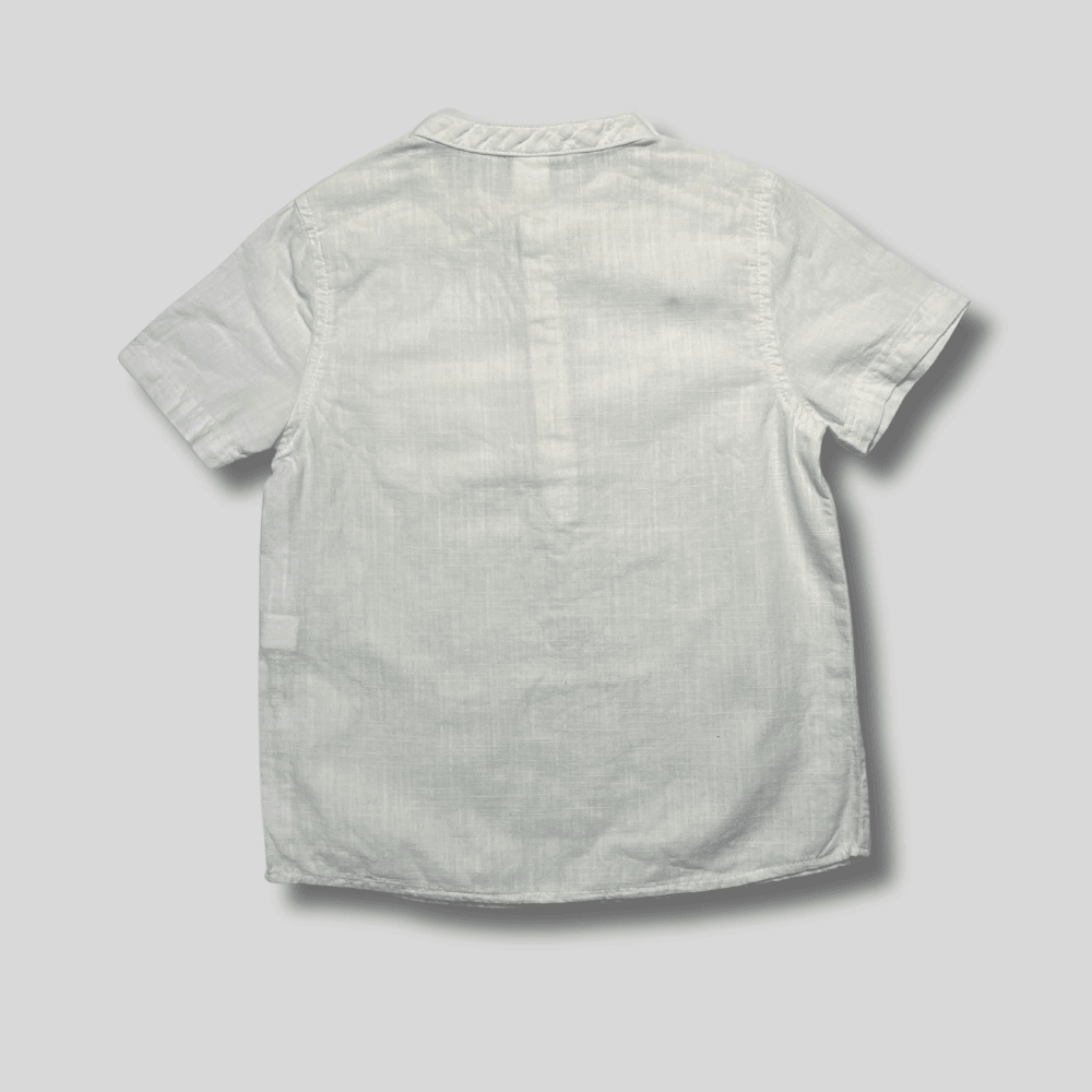 Camasa cu maneca scurta alba