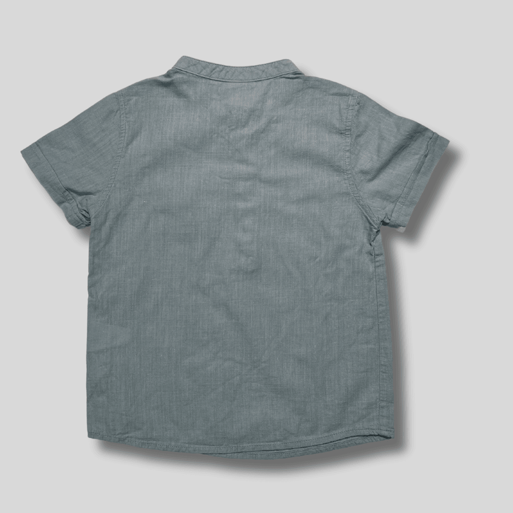 Camasa cu maneca scurta bleu