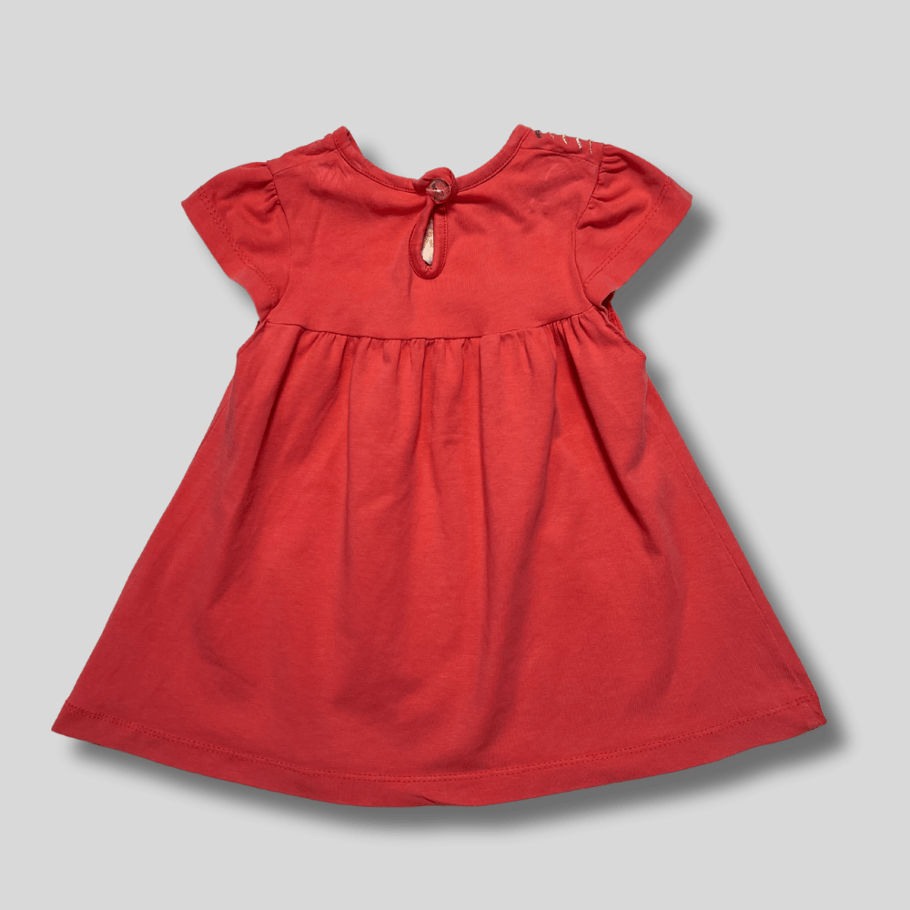 Rochie cu pasari brodate