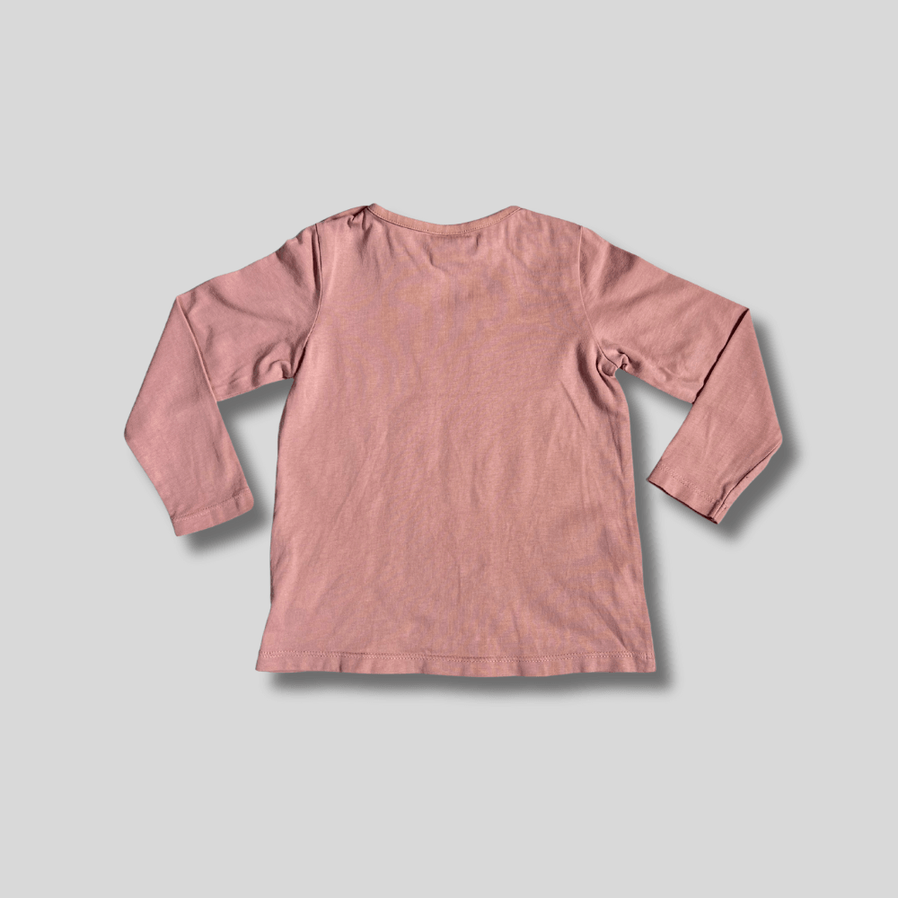 Bluza roz cu inimioare