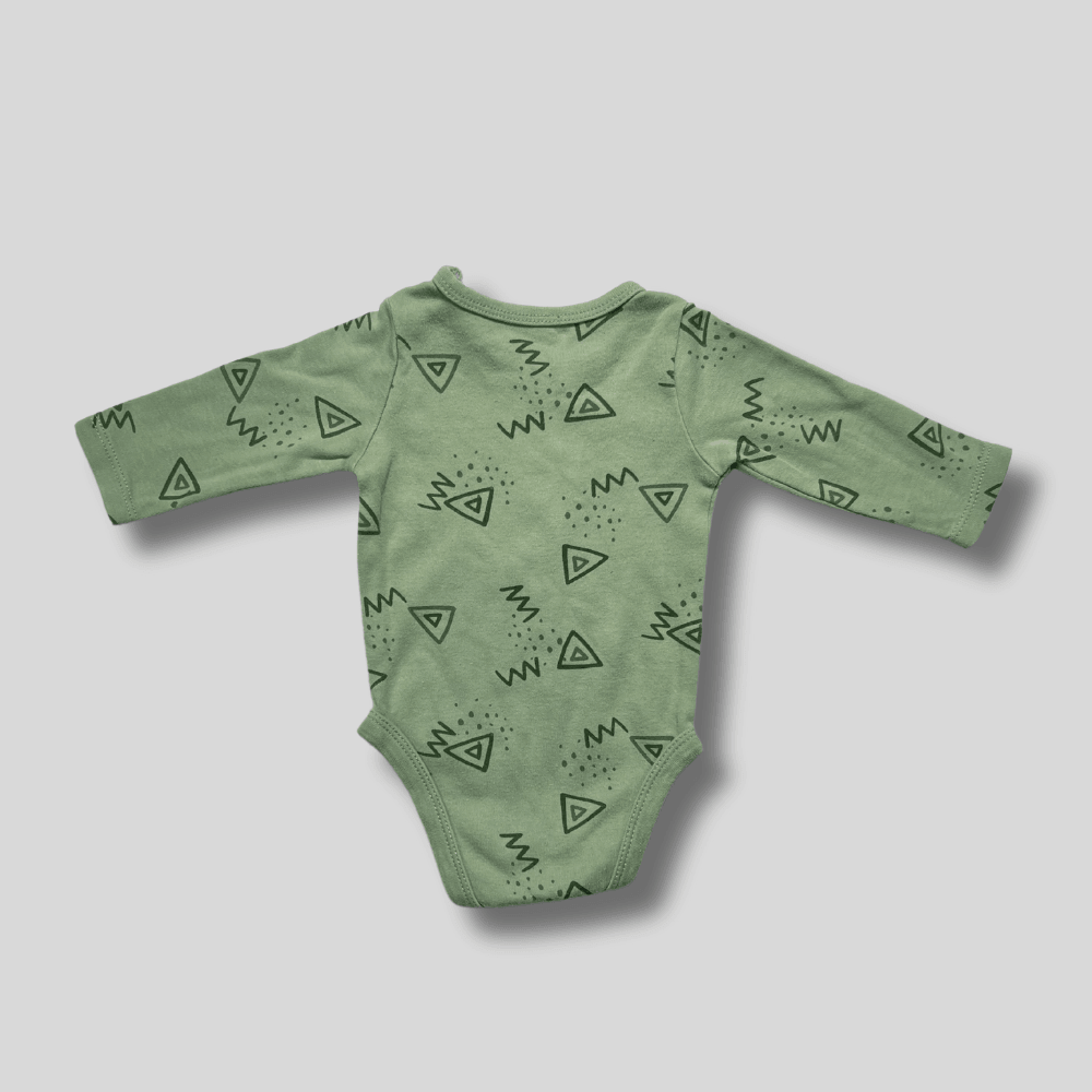 Body verde cu imprimeu