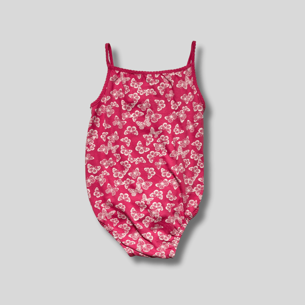 Body roz cu fluturasi