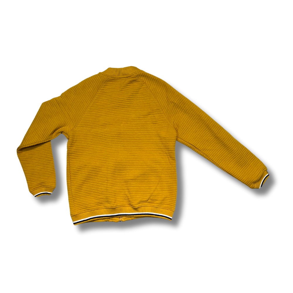 Jacheta galbena cu fermoar