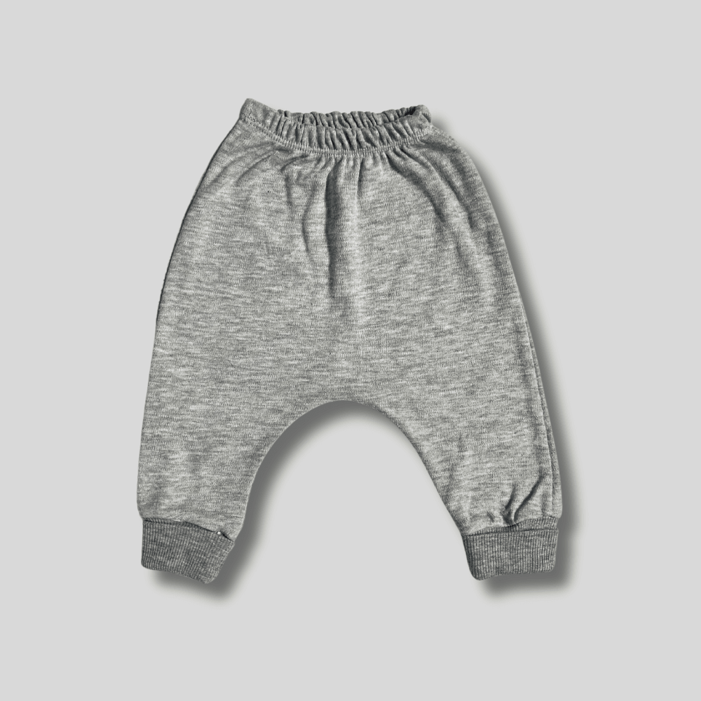 Pantaloni gri bumbac