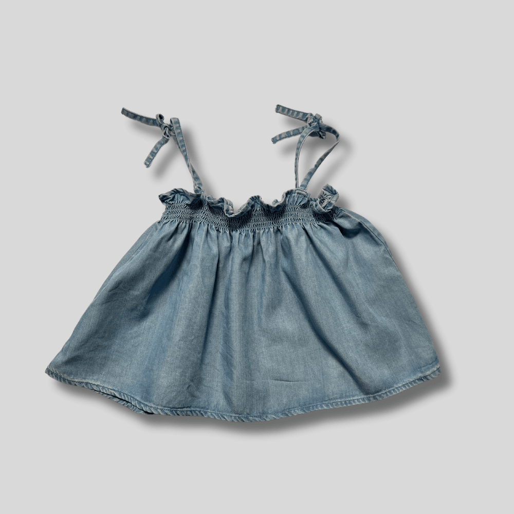 Rochita de blugi cu bretele