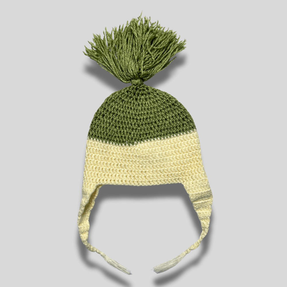 Caciula tricotata cu mot