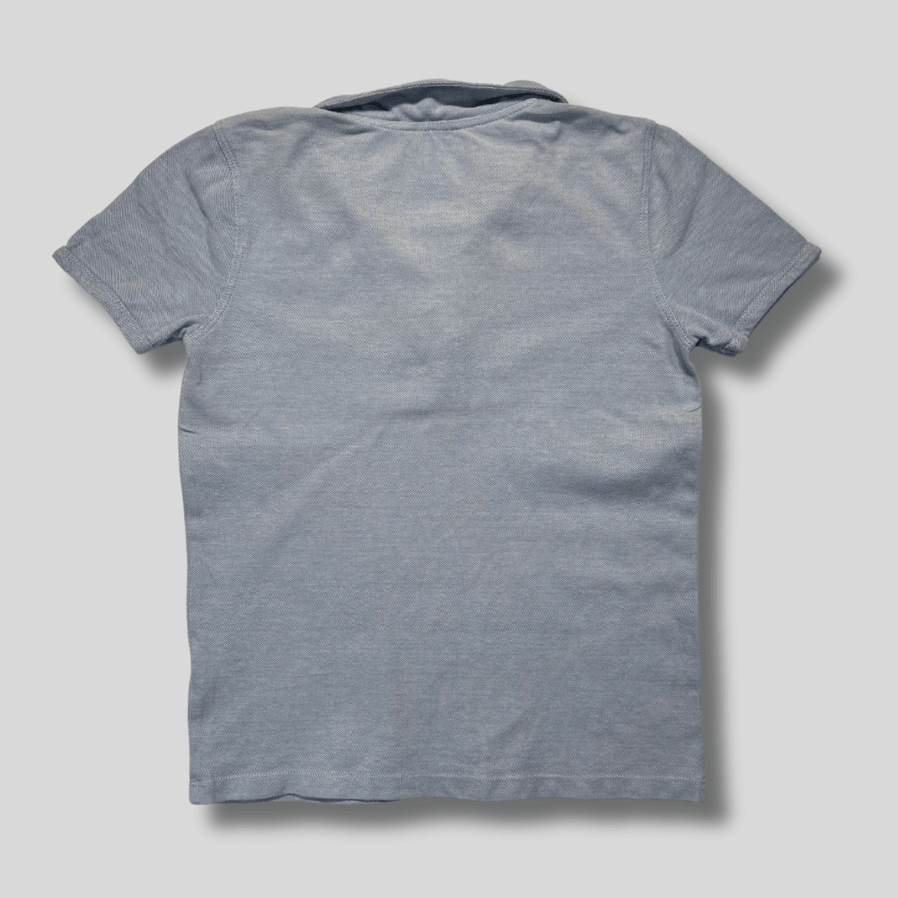 Tricou polo bleu