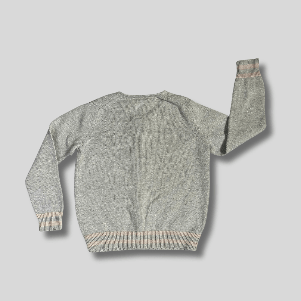 Jacheta gri cu sclipici