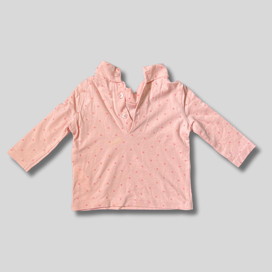 Tricou Fete | Marimea 62 (1-3 luni) Ca Nou