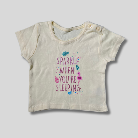 Tricou Fete | Marimea 68 (3-6 luni) Ca Nou