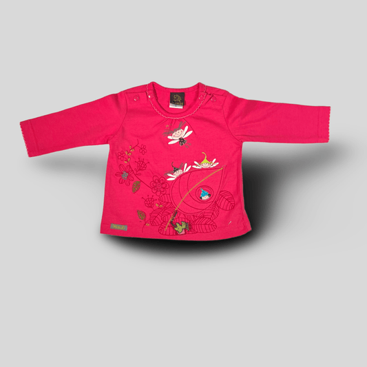 Tricou Fete | Marimea 62 (1-3 luni) Ca Nou