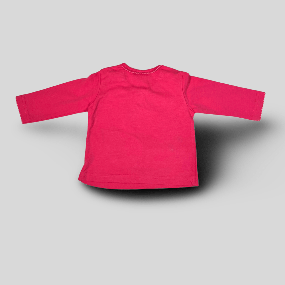Bluza roz cu zane