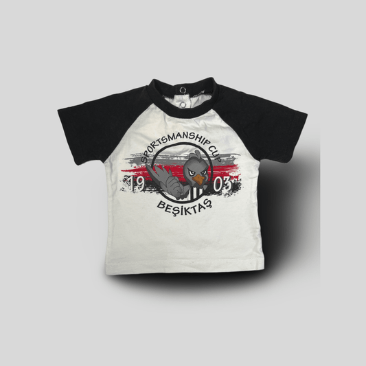 Tricou Baieti | Marimea 56 (0-1 luni) Ca Nou