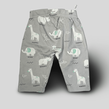 Pantaloni cu animalute salbatice