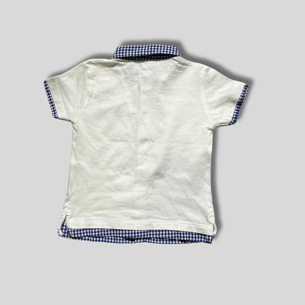 Tricou camasa cu motocicleta