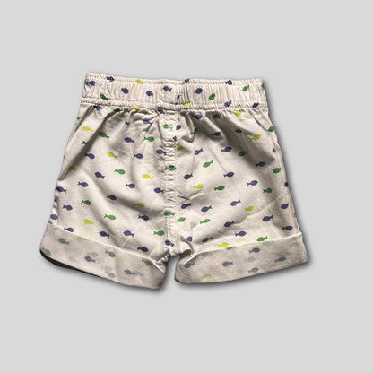 Pantaloni scurti cu pesti