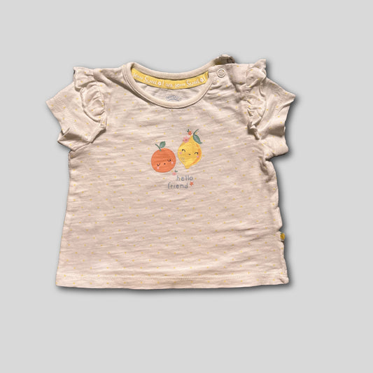 Tricou Fete | Marimea 62 (1-3 luni) Ca Nou