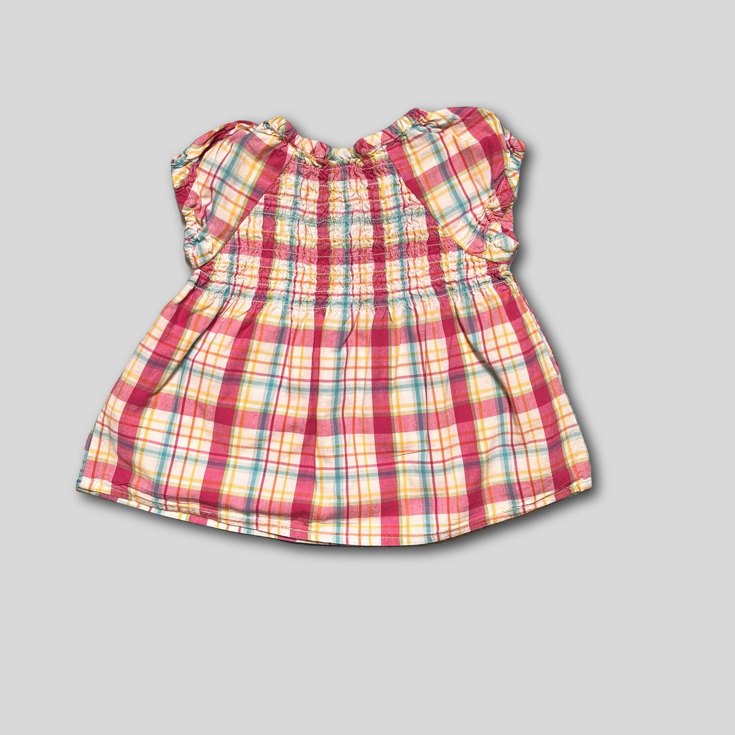 Rochie roz in careuri