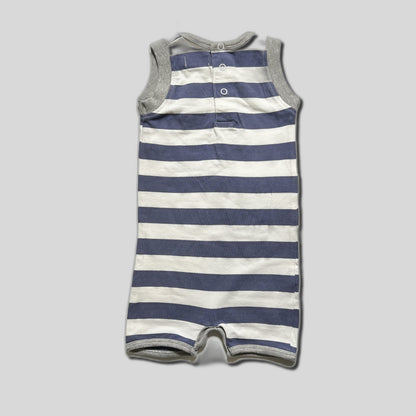 Salopeta pijama cu barca