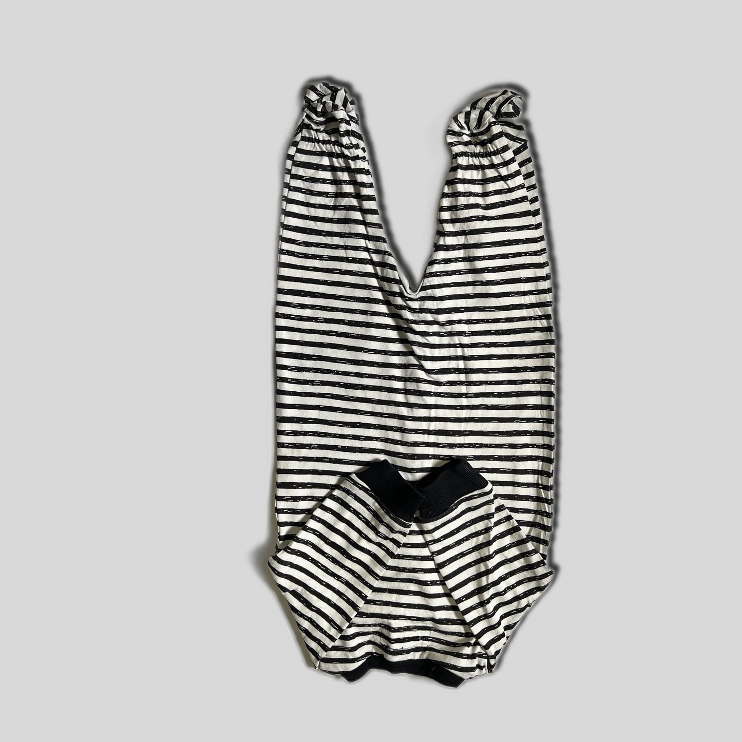 Salopeta pijama zebra