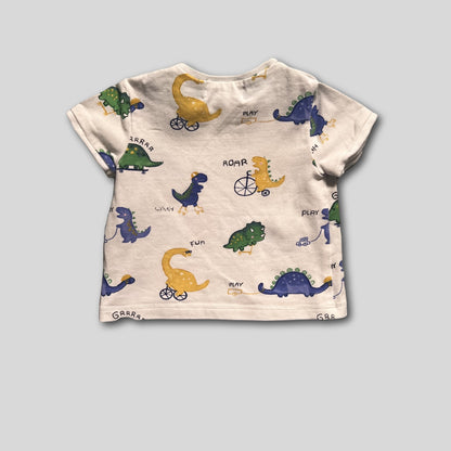 Tricou cu dinozauri