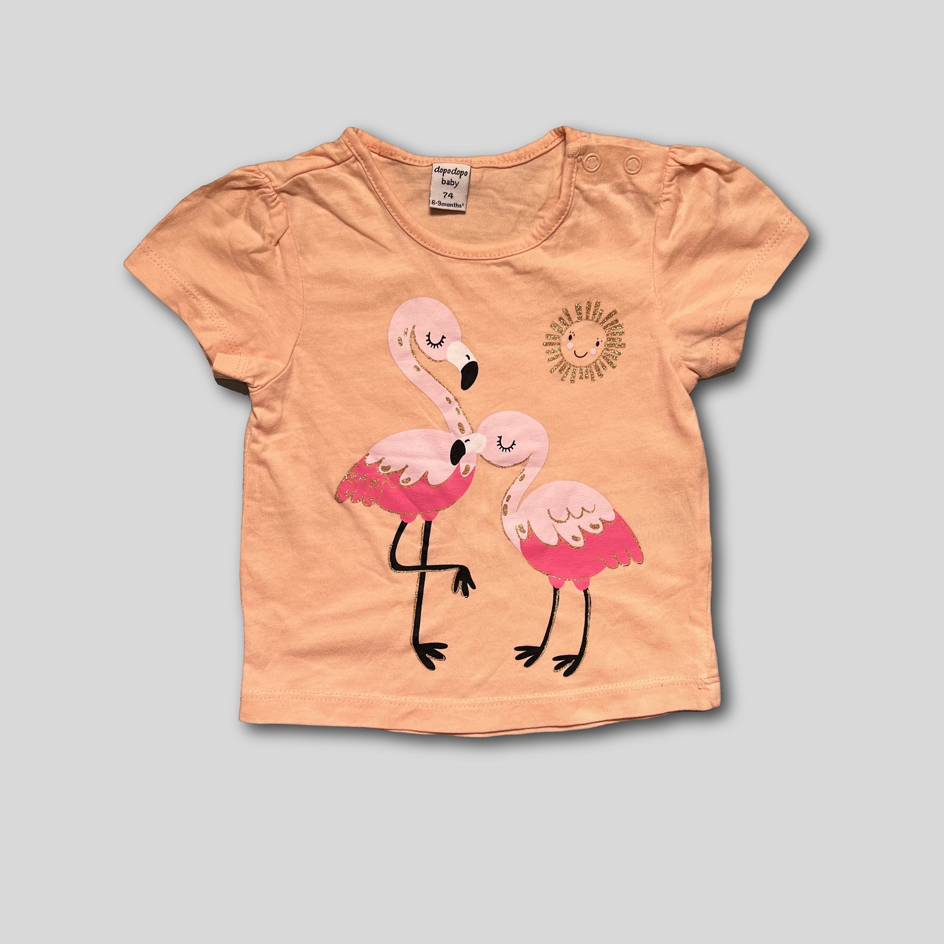 Tricou Fete | Marimea 74 (6-9 luni) Ca Nou