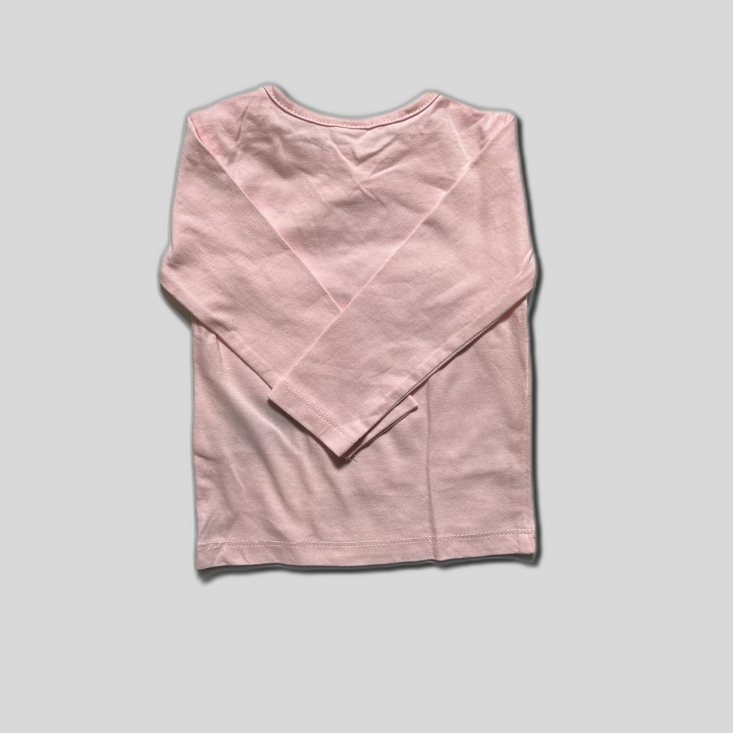 Bluza roz cu pinguin
