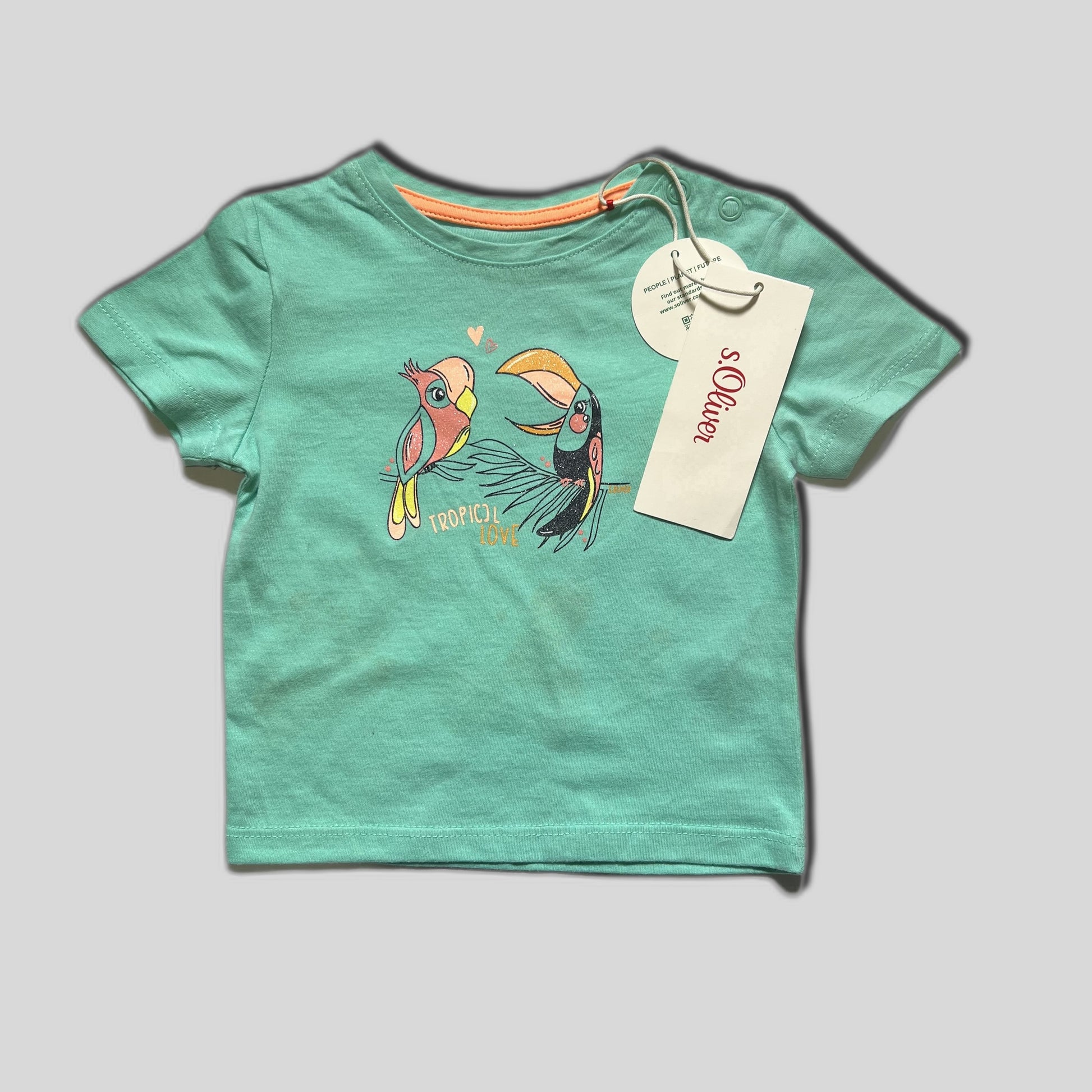 Tricou Fete | Marimea 68 (3-6 luni) Nou cu eticheta