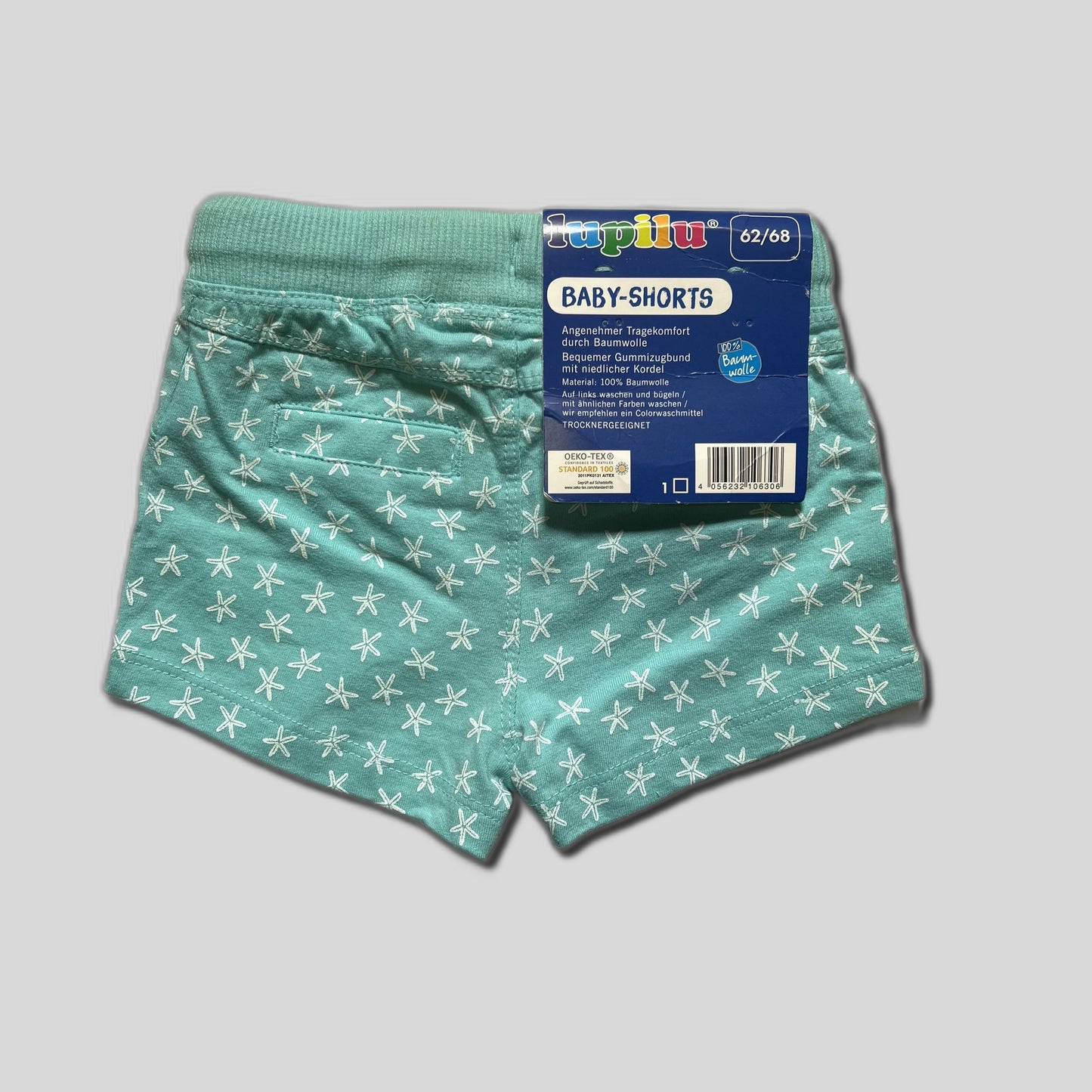 Pantaloni scurti cu stelute de mare