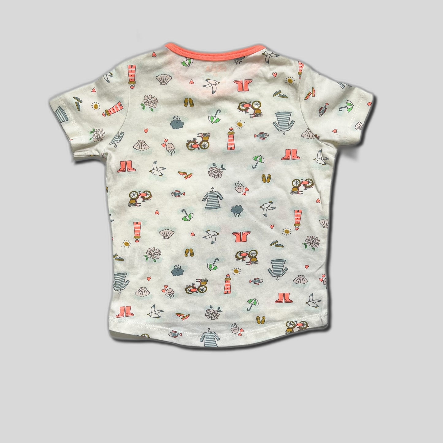 Tricou cu imprimeu de mare