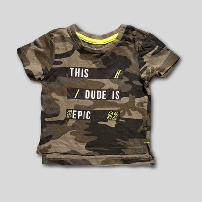 Tricou Baieti | Marimea 62 (1-3 luni) Ca Nou