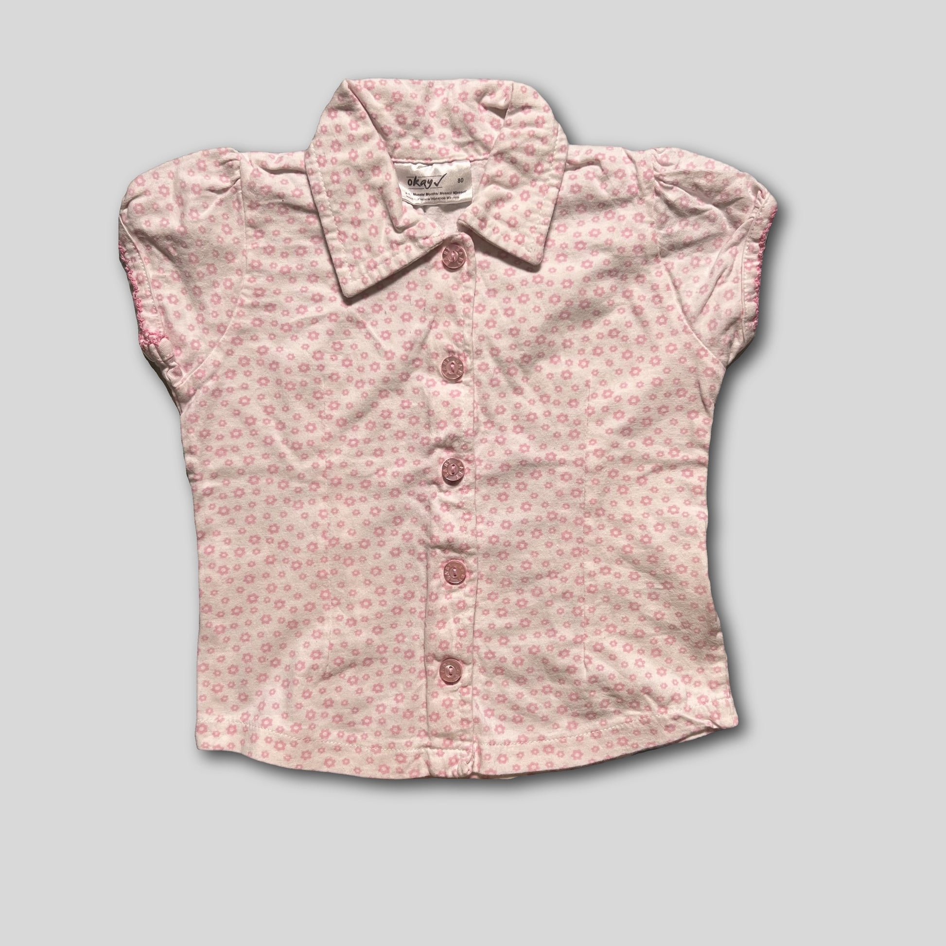 Tricou Fete | Marimea 80 (9-12 luni) Ca Nou