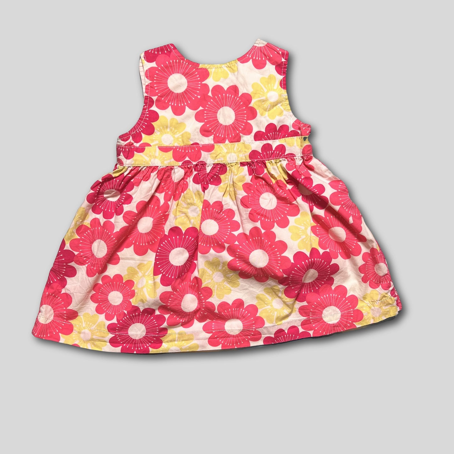 Rochie cu flori roza